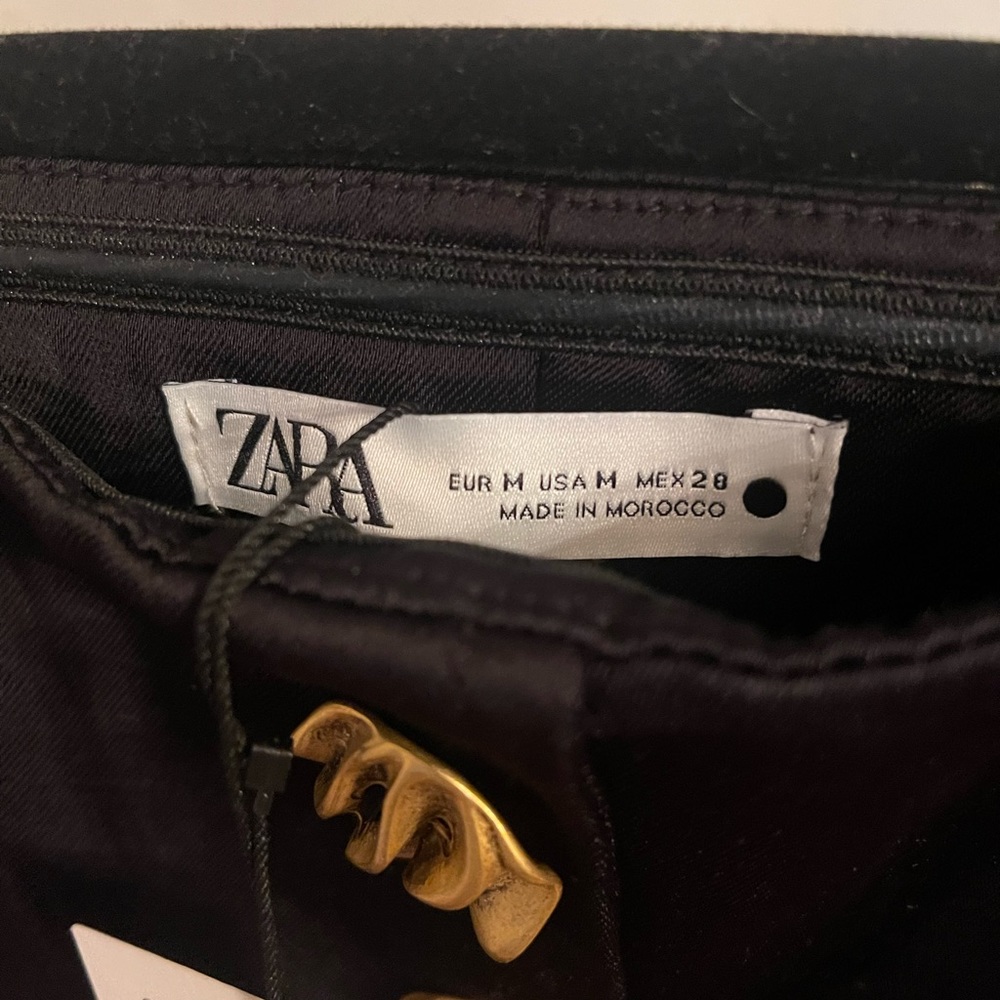 Zara Patterned Button Bustier - Picture 8 of 9